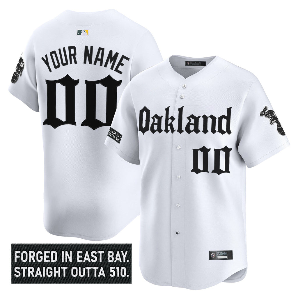 Oakland ‘Gothic East Bay Edition’ Vapor Premier Limited Custom Jersey