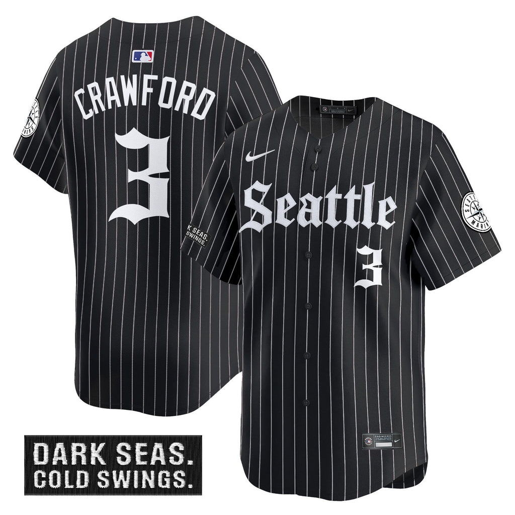 Men’s Seattle ‘Deep Sea Gothic Edition’ Vapor Premier Limited Jersey