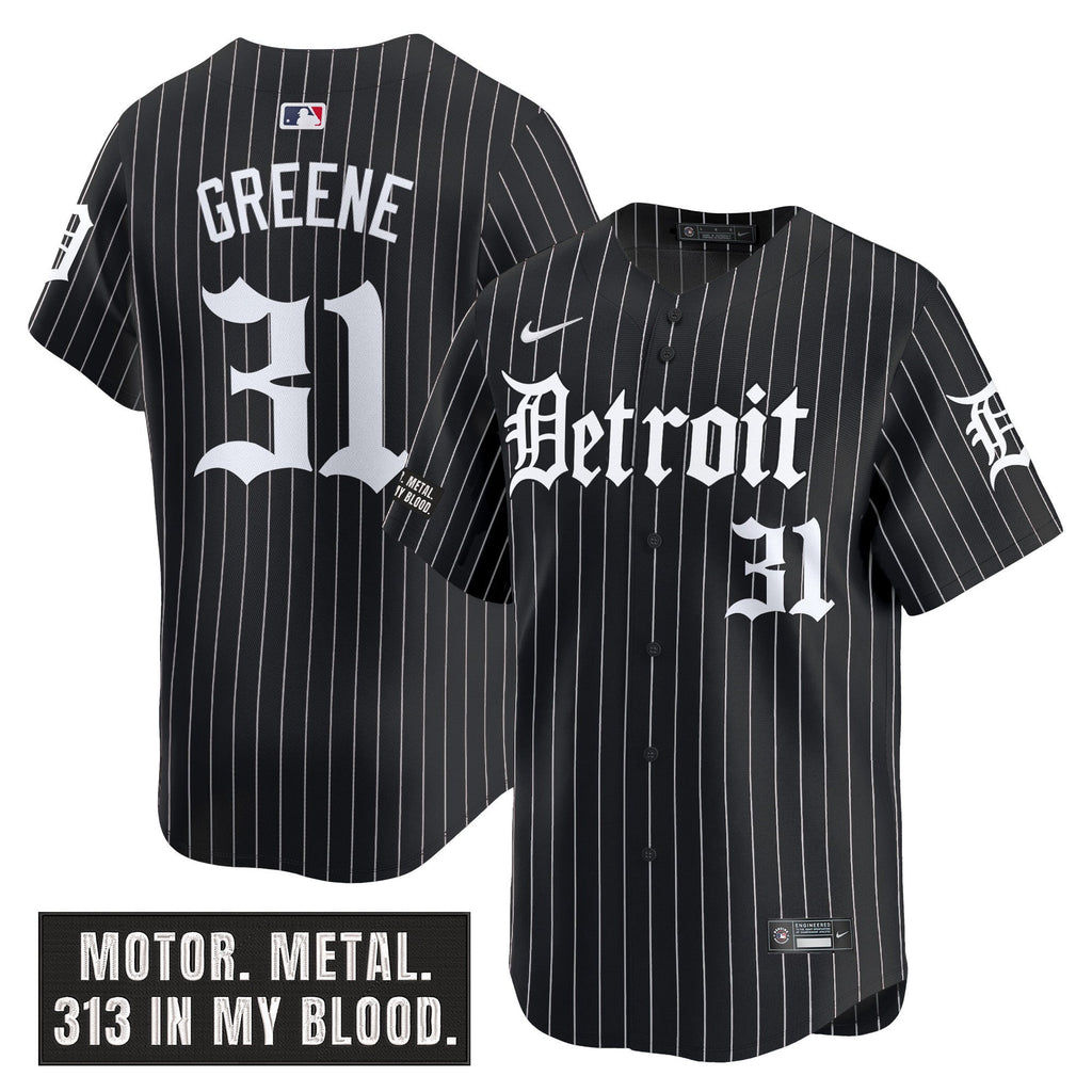 Men’s Detroit ‘Motor Gothic Edition’ Vapor Premier Limited Jersey
