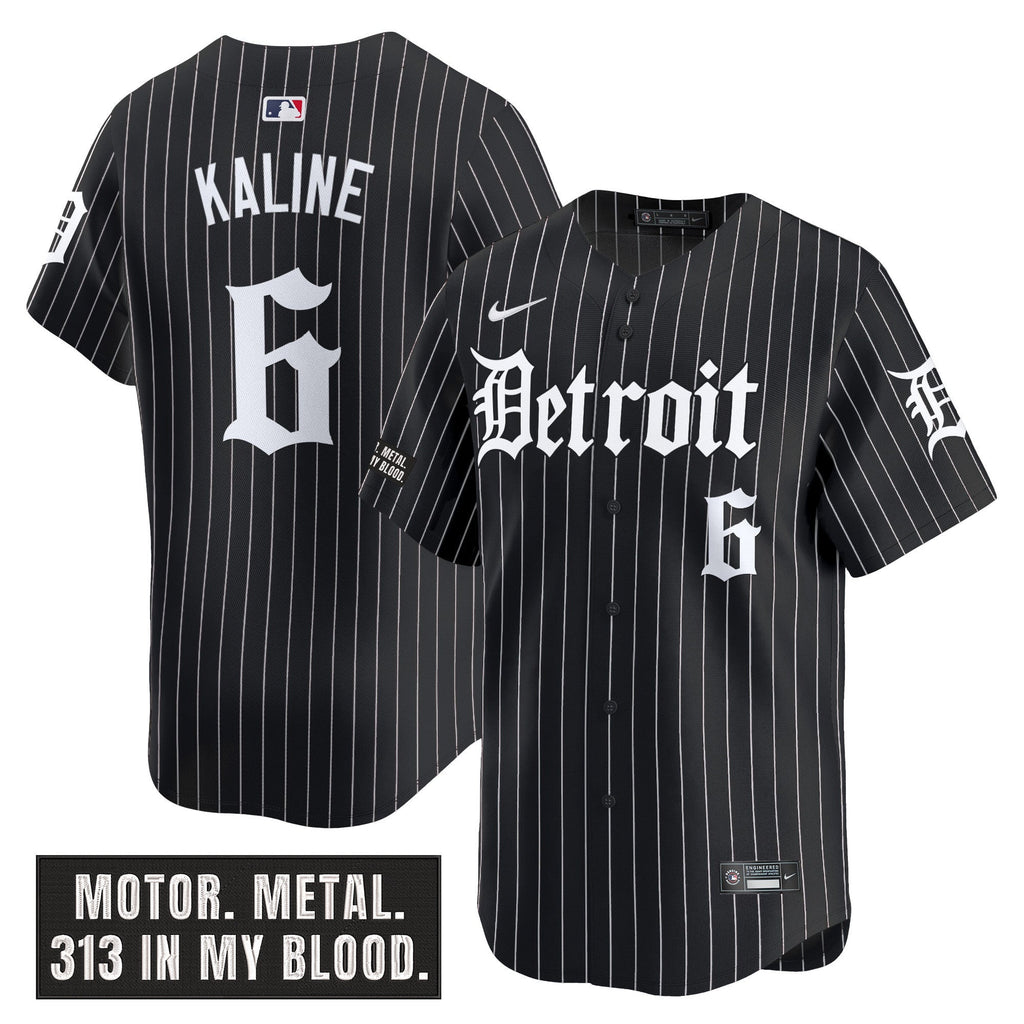 Men’s Detroit ‘Motor Gothic Edition’ Vapor Premier Limited Jersey