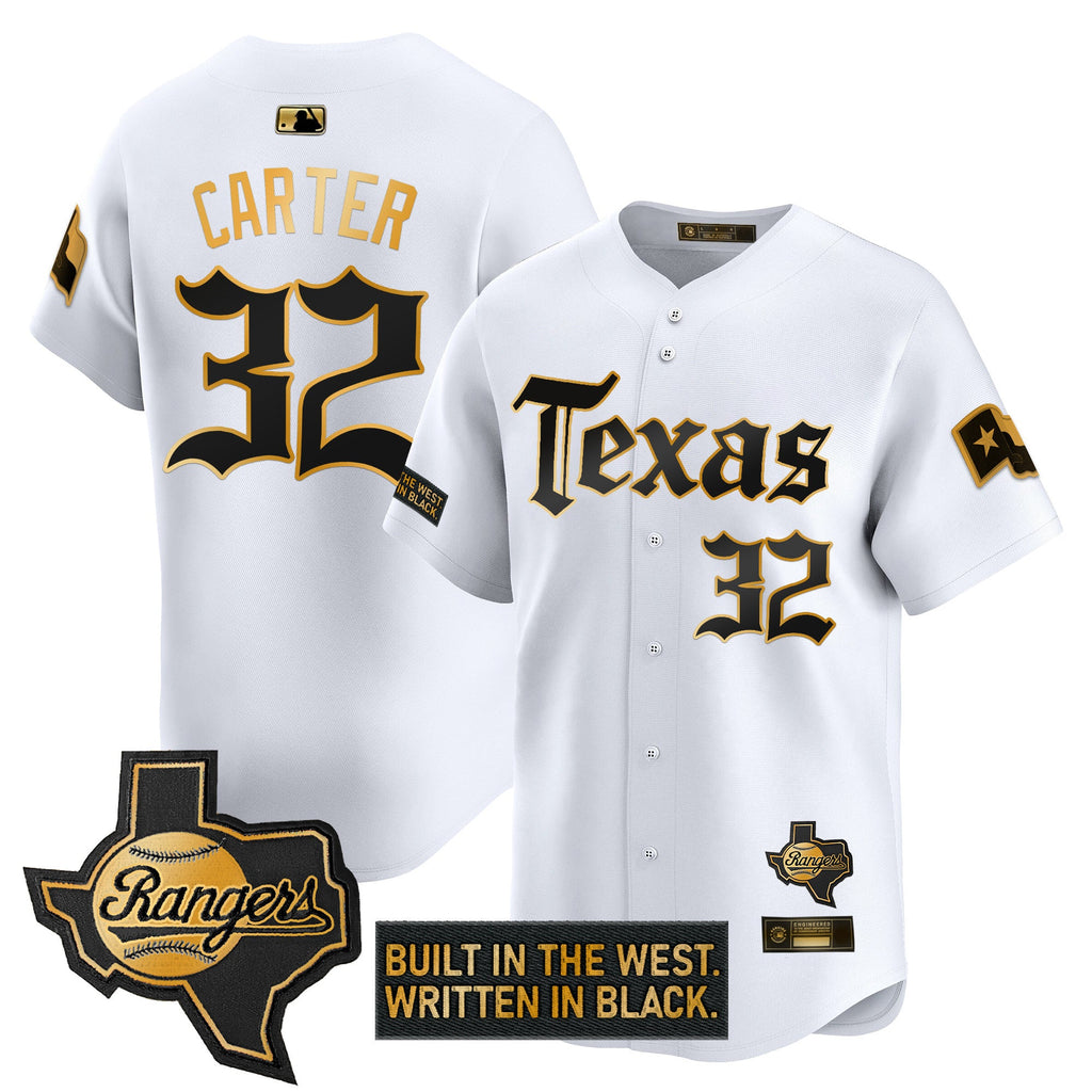 Men’s Texas ‘Gothic Frontier Edition’ Gold Vapor Premier Limited Jersey