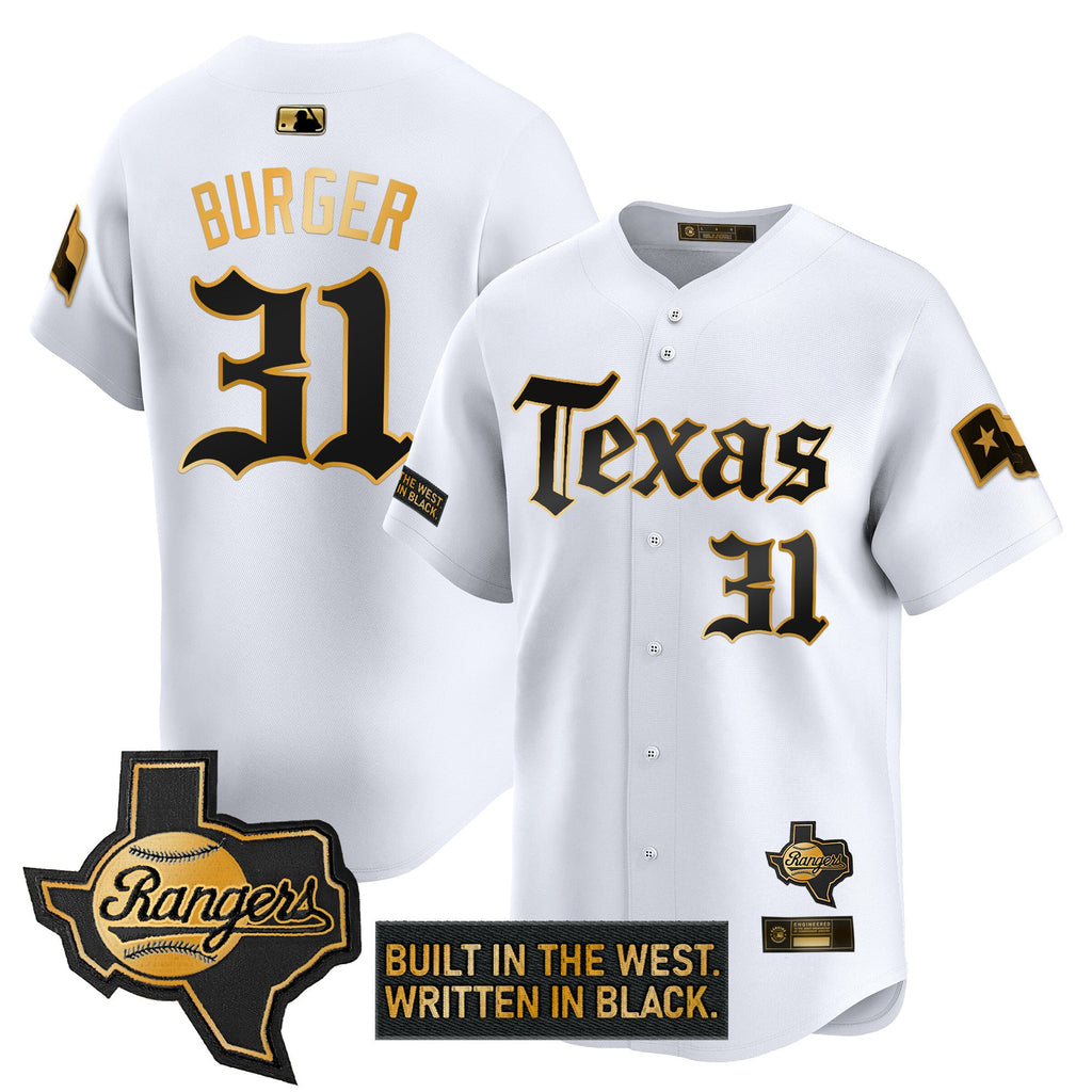 Men’s Texas ‘Gothic Frontier Edition’ Gold Vapor Premier Limited Jersey