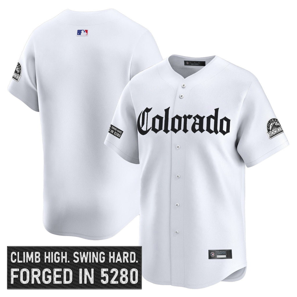 Men’s Colorado ‘Gothic Mile High Shadows Edition’ Vapor Premier Limited Jersey