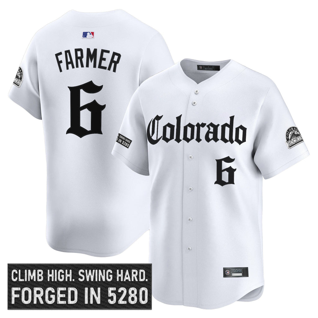 Men’s Colorado ‘Gothic Mile High Shadows Edition’ Vapor Premier Limited Jersey