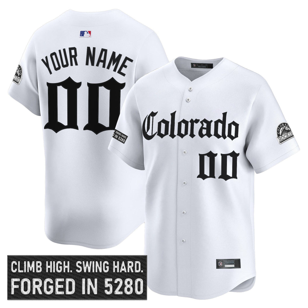 Colorado ‘Gothic Mile High Shadows Edition’ Vapor Premier Limited Custom Jersey