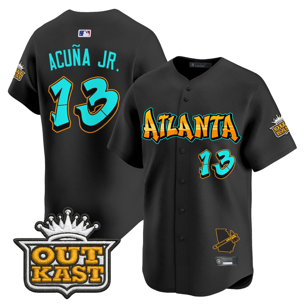 Men’s Atlanta ‘Graffiti A-Town Edition’ Vapor Premier Limited Jersey