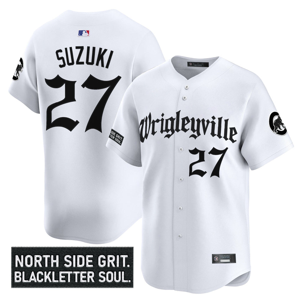 Men’s Chicago ‘Gothic North Side Edition’ Vapor Premier Limited Jersey V2