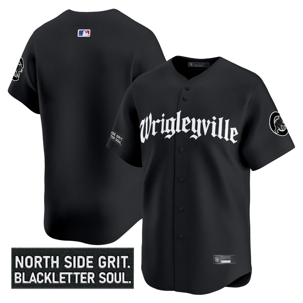 Men’s Chicago ‘Gothic North Side Edition’ Vapor Premier Limited Jersey V2