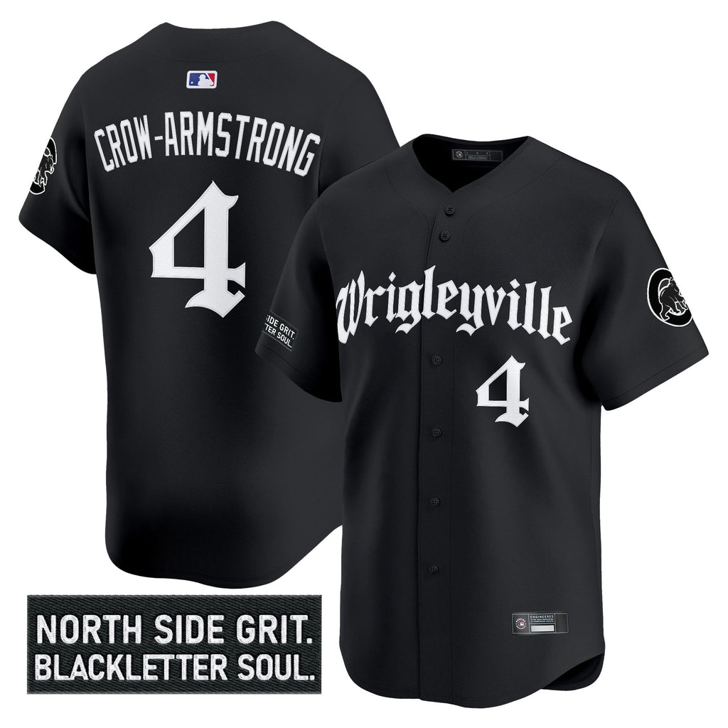 Men’s Chicago ‘Gothic North Side Edition’ Vapor Premier Limited Jersey V2