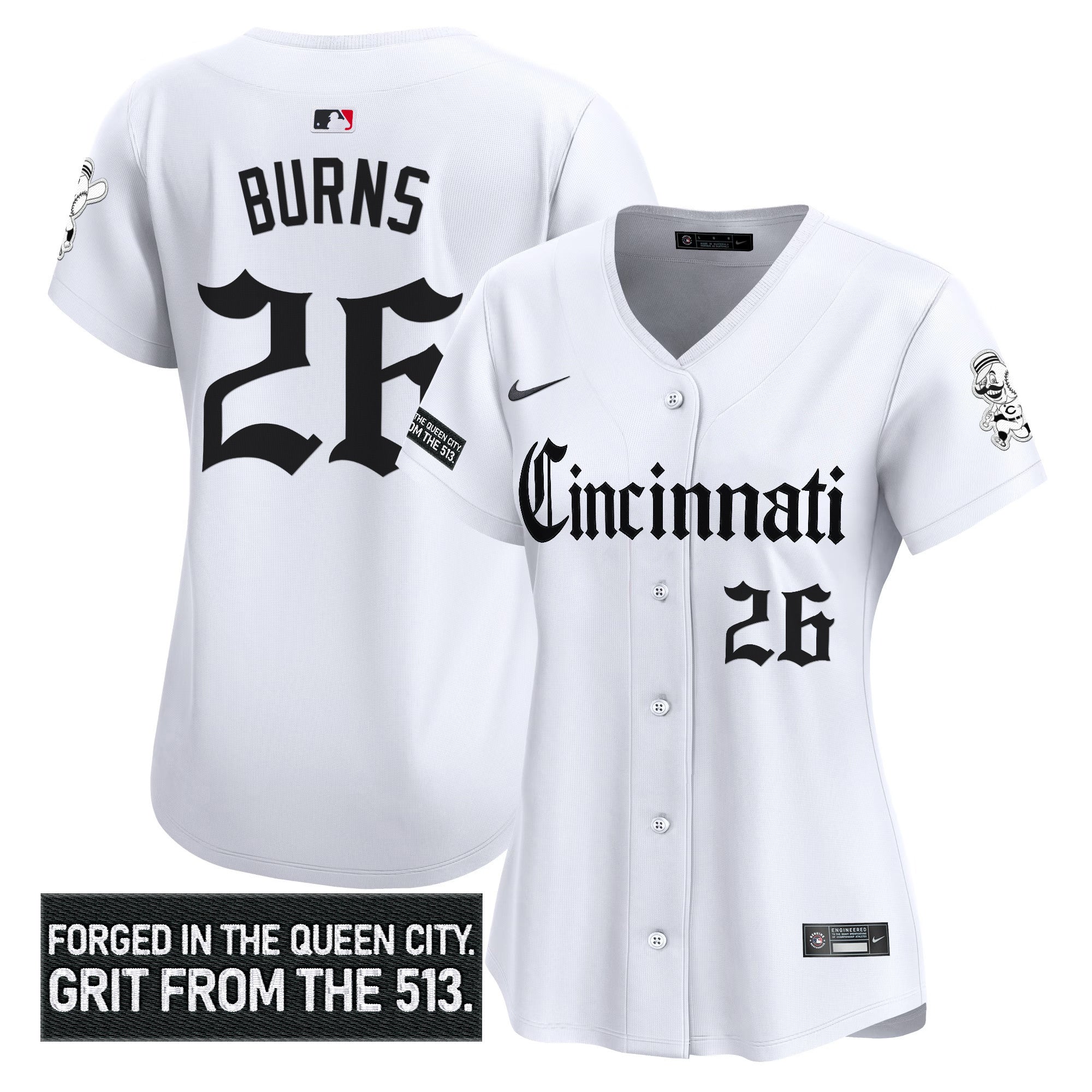 Women’s Cincinnati ‘Gothic Queen City Edition’ Vapor Premier Limited Jersey