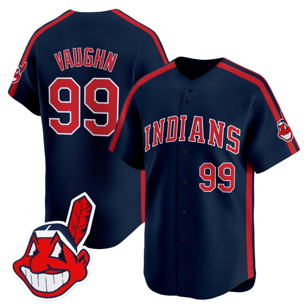 Men’s Cleveland Indians Ricky ‘Wild Thing’ Vaughn Vapor Premier Limited Jersey