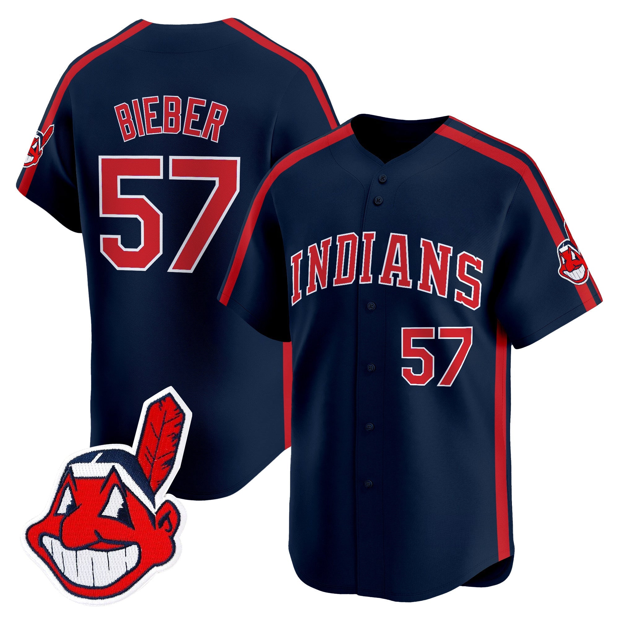 Men’s Cleveland Indians Ricky ‘Wild Thing’ Vaughn Vapor Premier Limited Jersey