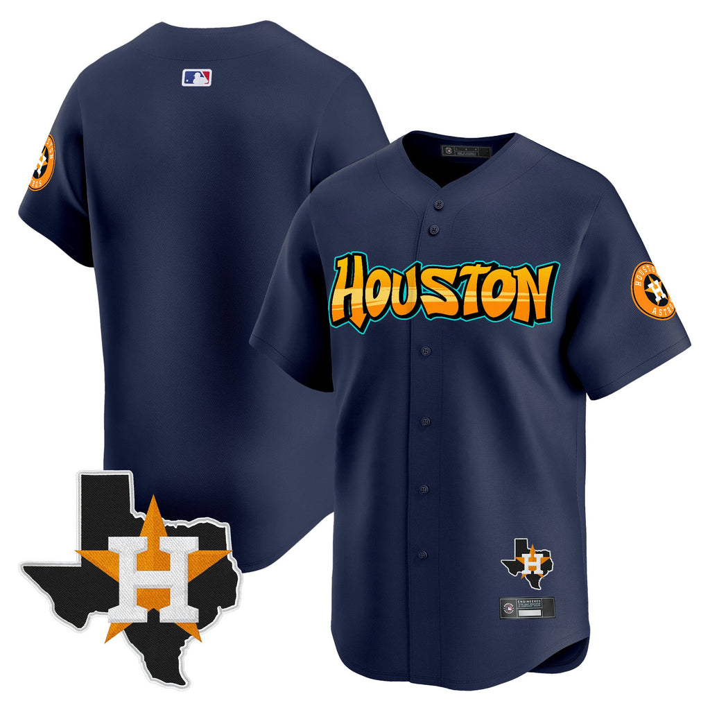 Men’s Houston ‘Graffiti H-Town Edition’ Vapor Premier Limited Jersey