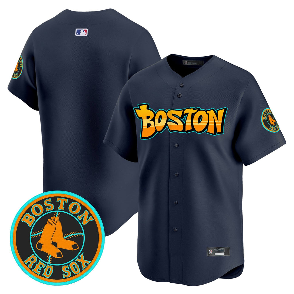 Men’s Boston ‘Graffiti Streetstyle Edition’ Vapor Premier Limited Jersey
