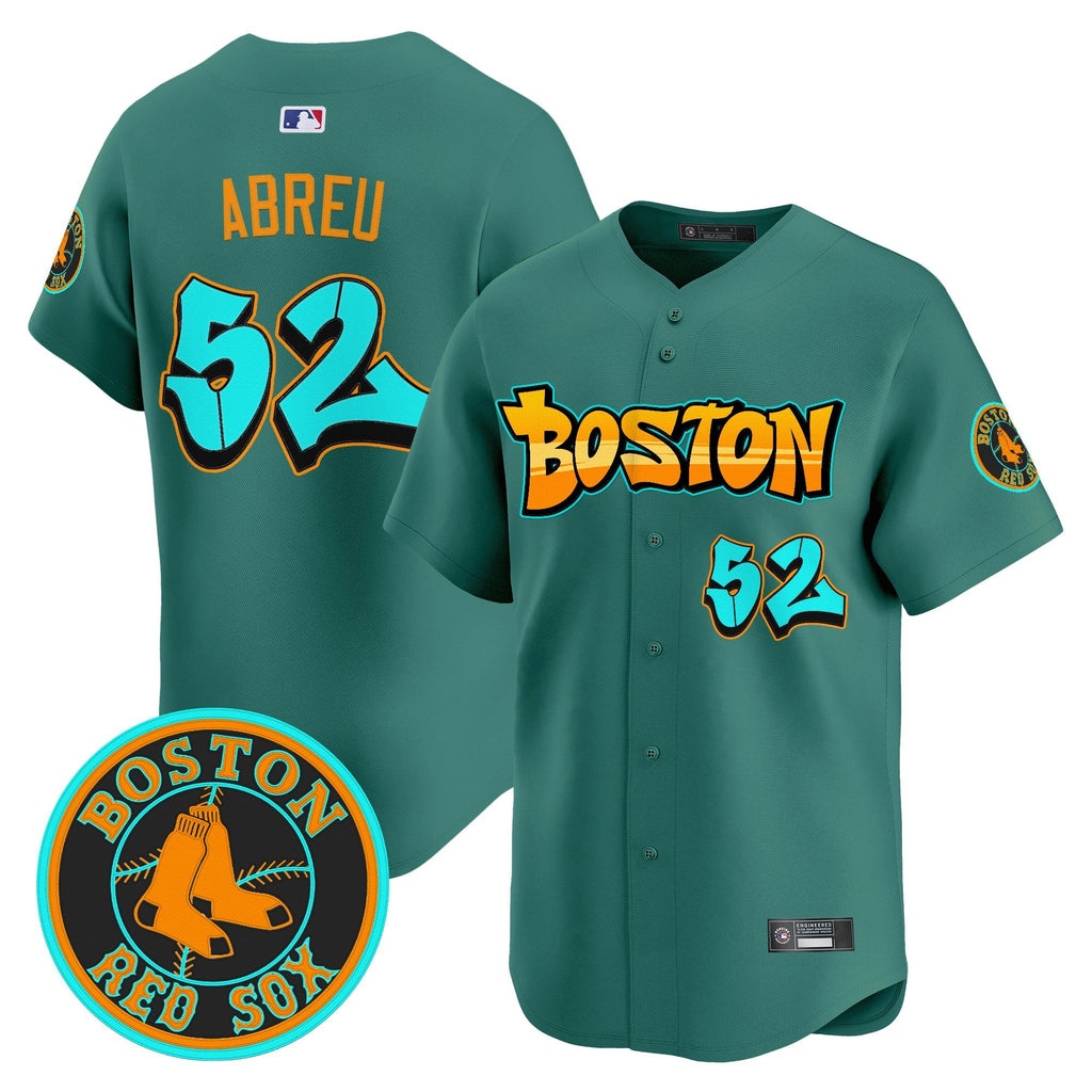 Men’s Boston ‘Graffiti Streetstyle Edition’ Vapor Premier Limited Jersey