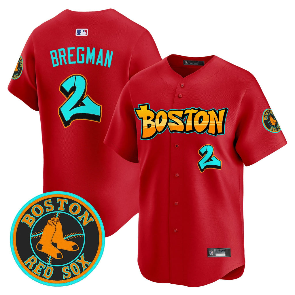 Men’s Boston ‘Graffiti Streetstyle Edition’ Vapor Premier Limited Jersey
