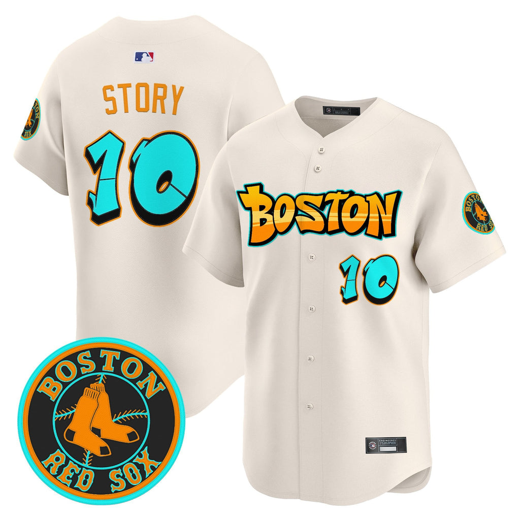 Men’s Boston ‘Graffiti Streetstyle Edition’ Vapor Premier Limited Jersey