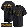 Chicago ‘Gothic North Side Edition’ Gold Vapor Premier Limited Custom Jersey