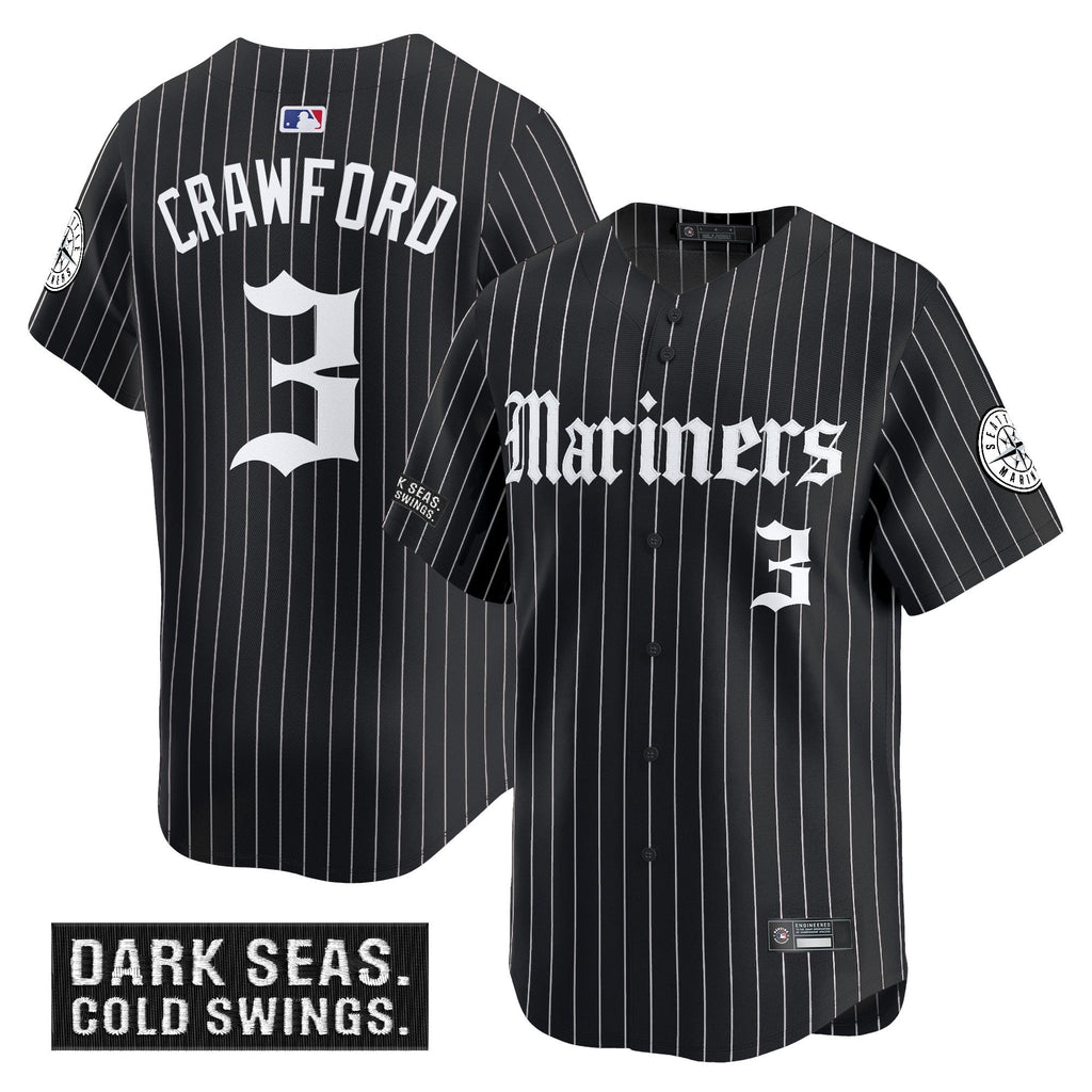 Men’s Seattle ‘Deep Sea Gothic Edition’ Vapor Premier Limited Jersey V2