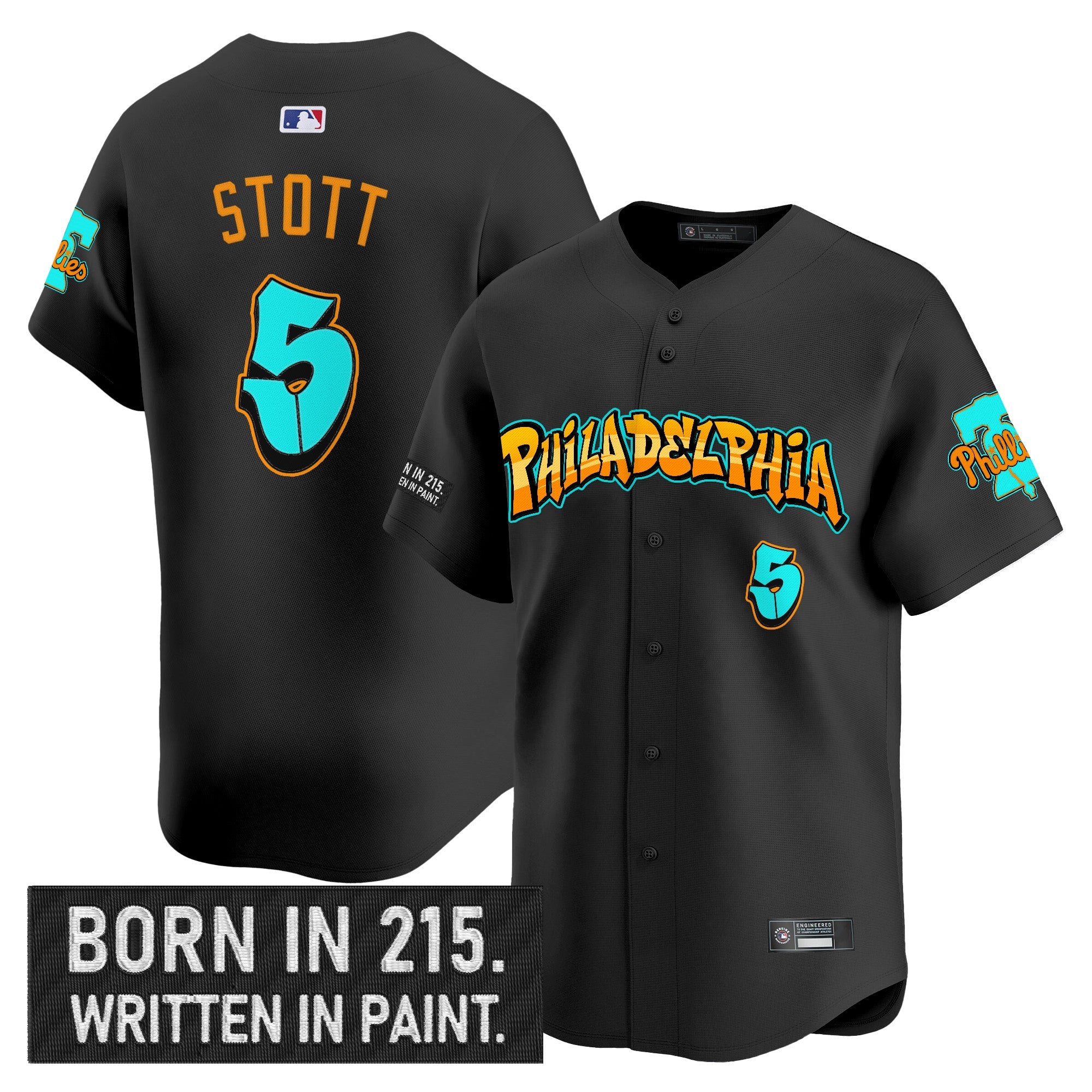 Men’s Philadelphia ‘Graffiti Broad Street Edition ‘Vapor Premier Limited Jersey V2