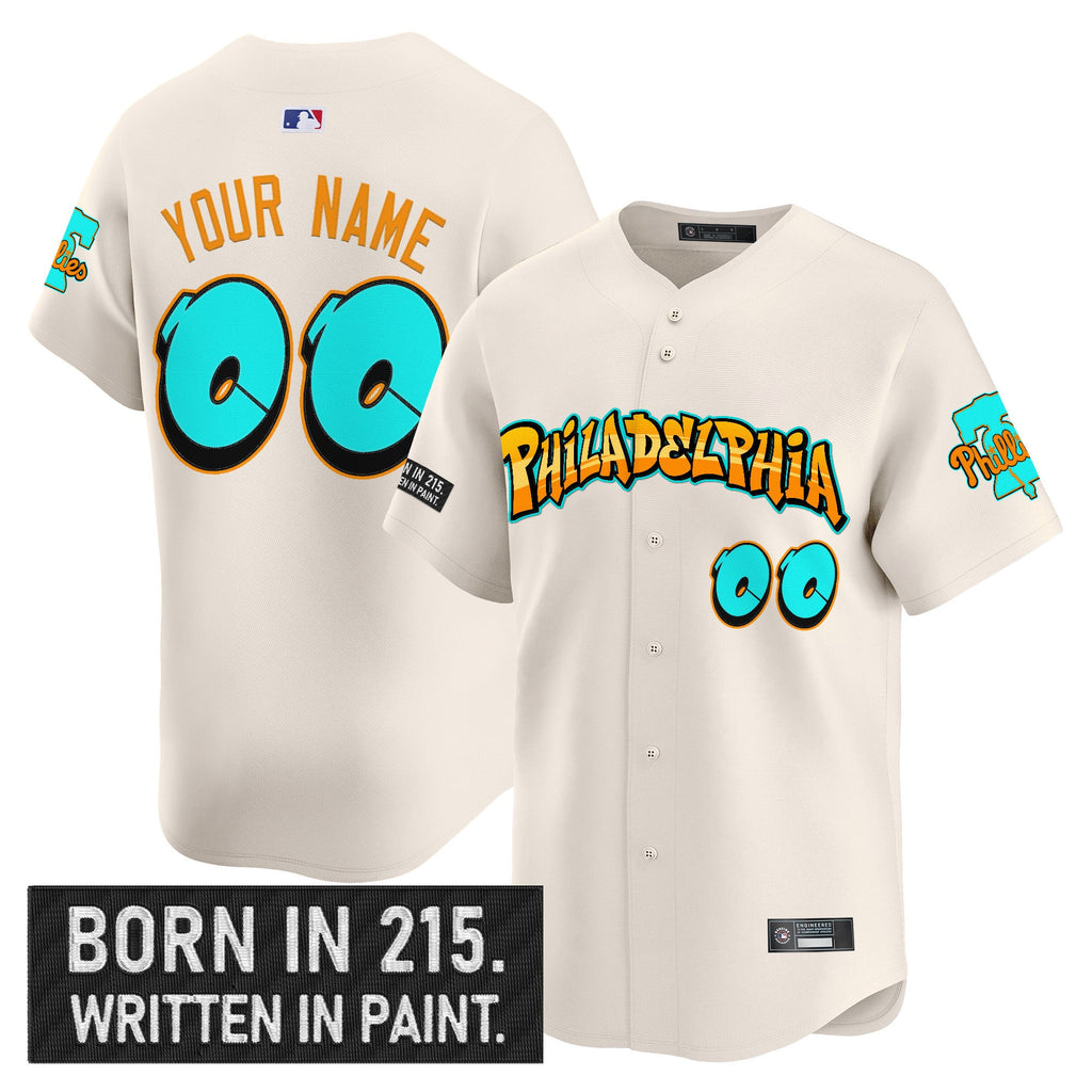 Philadelphia ‘Graffiti Broad Street Edition ‘Vapor Premier Limited Custom Jersey V2
