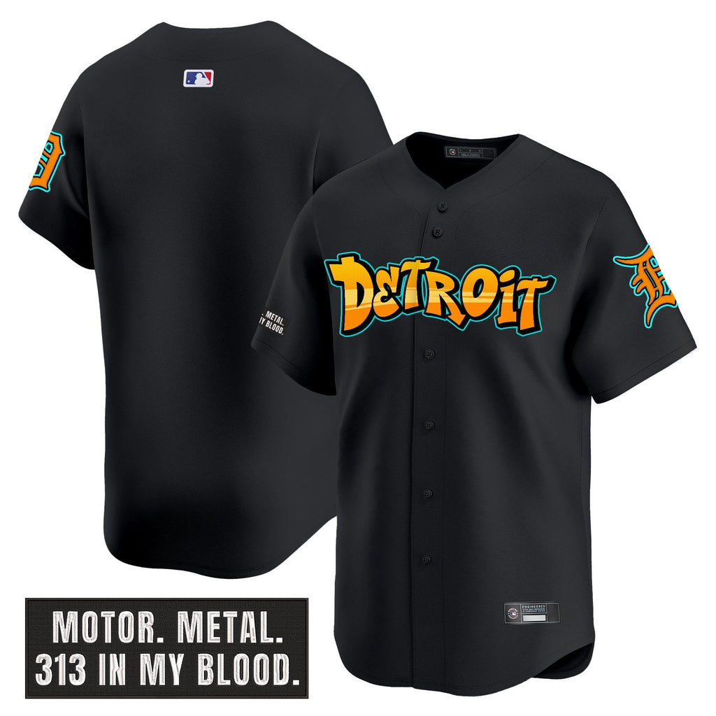 Men’s Detroit ‘Graffiti Motor City Edition’ Vapor Premier Limited Jersey
