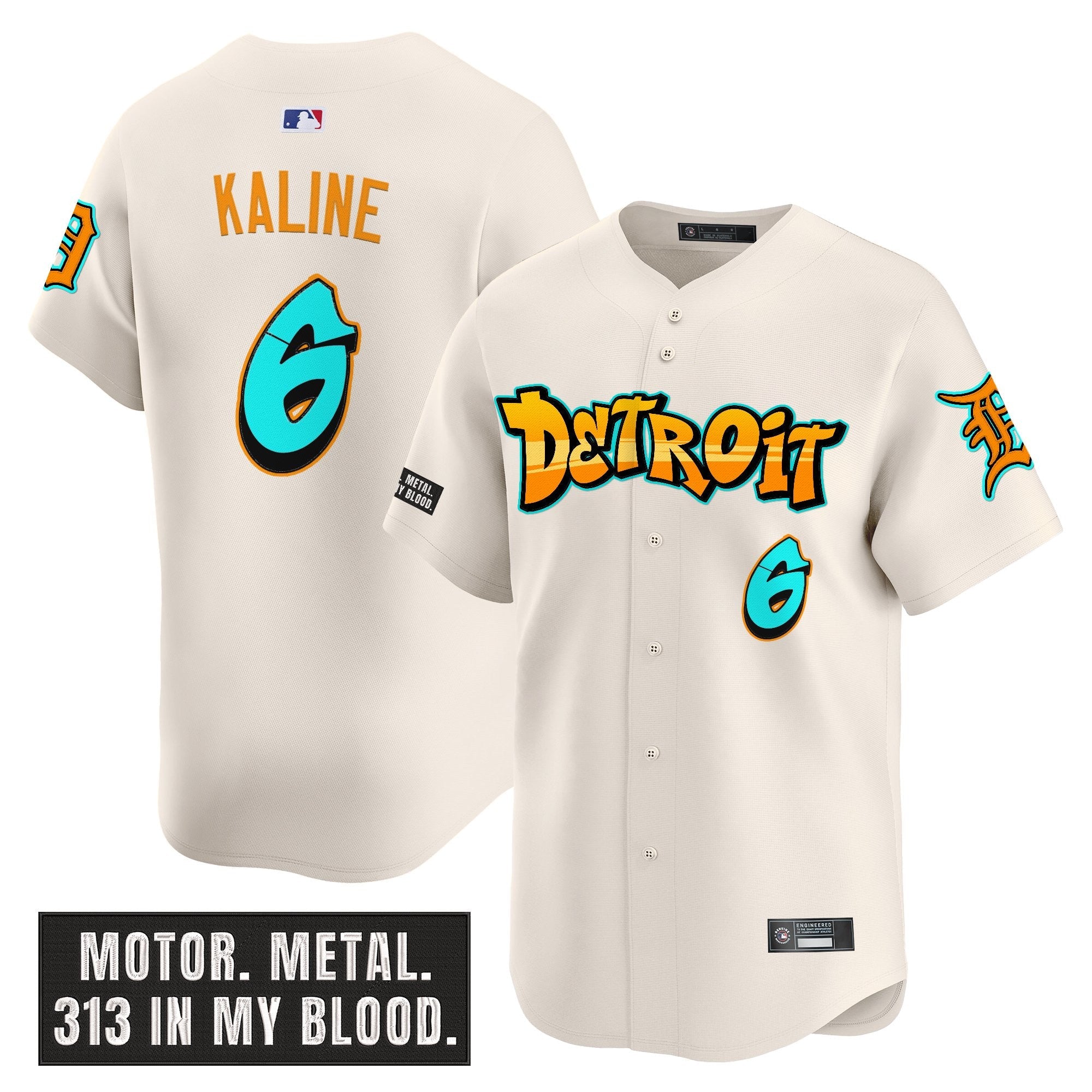 Men’s Detroit ‘Graffiti Motor City Edition’ Vapor Premier Limited Jersey