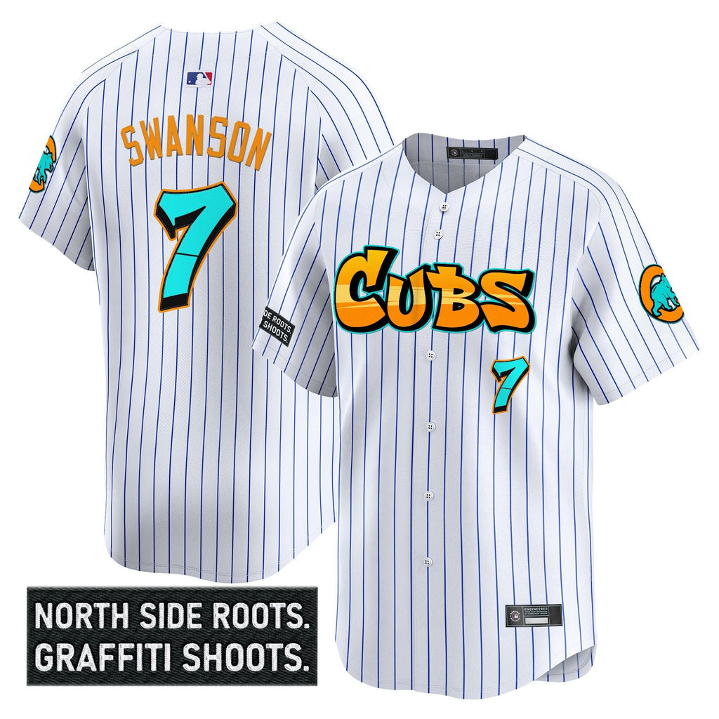 Men’s Chicago ‘Graffiti North Side Edition’ Vapor Premier Limited Jersey