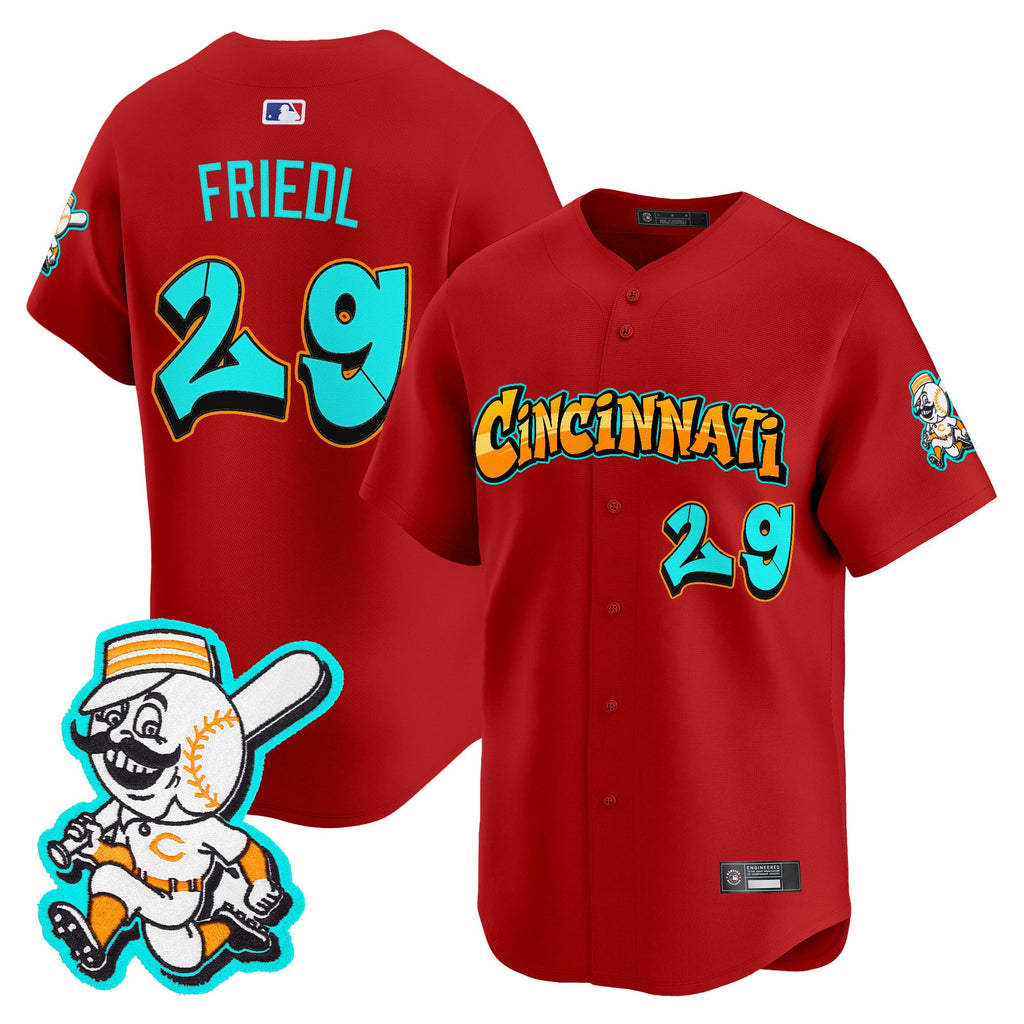 Men’s Cincinnati ‘Graffiti Queen City Edition’ Vapor Premier Limited Jersey