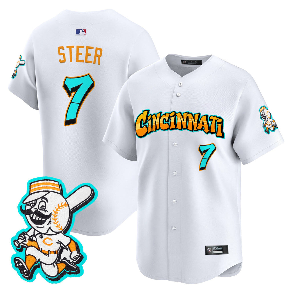 Men’s Cincinnati ‘Graffiti Queen City Edition’ Vapor Premier Limited Jersey