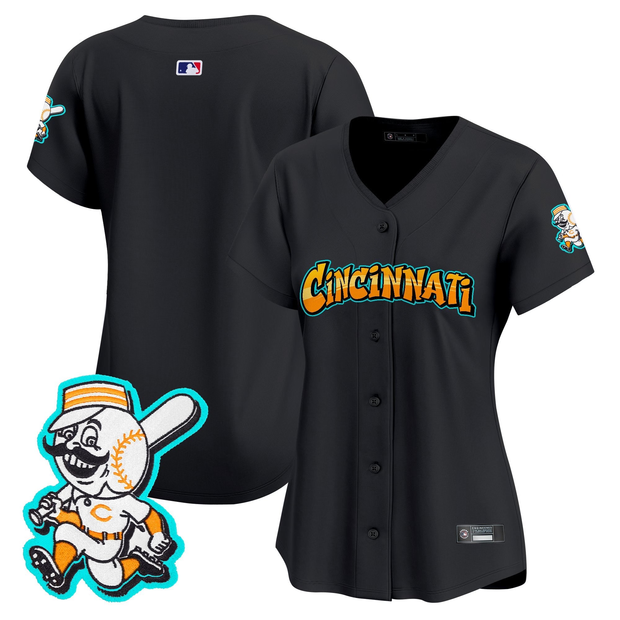 Women’s Cincinnati ‘Graffiti Queen City Edition’ Vapor Premier Limited Jersey