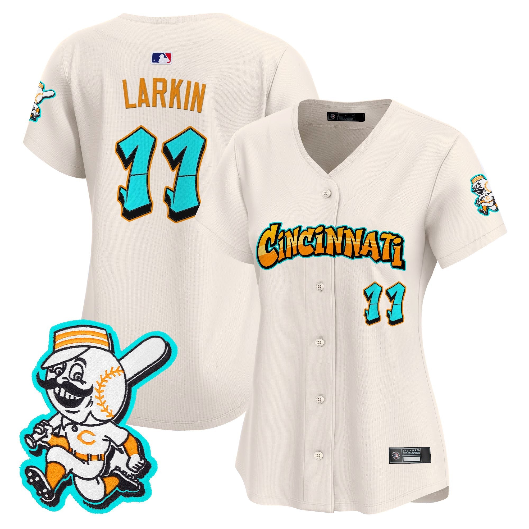 Women’s Cincinnati ‘Graffiti Queen City Edition’ Vapor Premier Limited Jersey