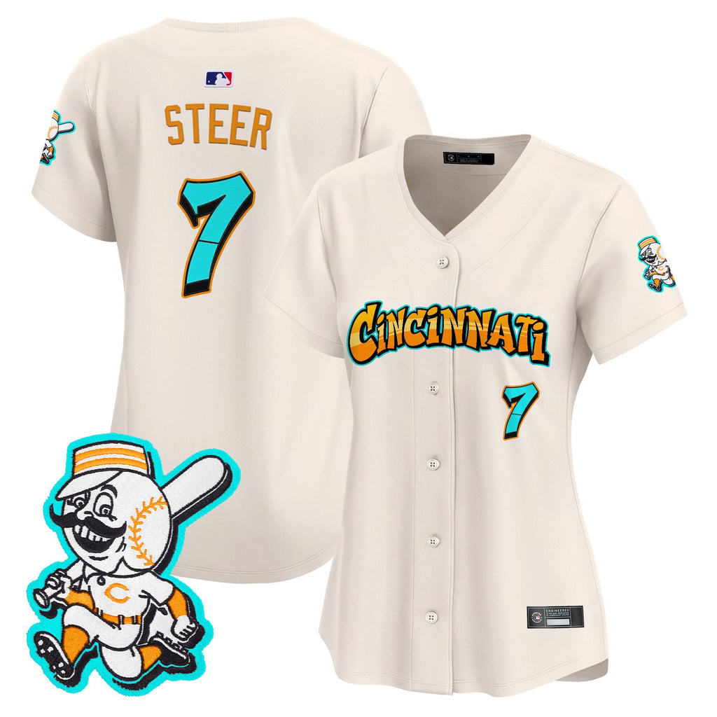 Women’s Cincinnati ‘Graffiti Queen City Edition’ Vapor Premier Limited Jersey
