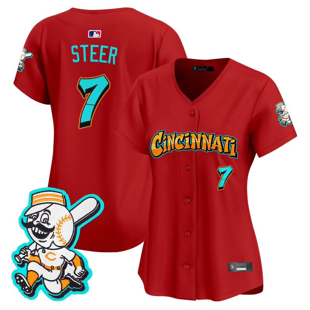 Women’s Cincinnati ‘Graffiti Queen City Edition’ Vapor Premier Limited Jersey