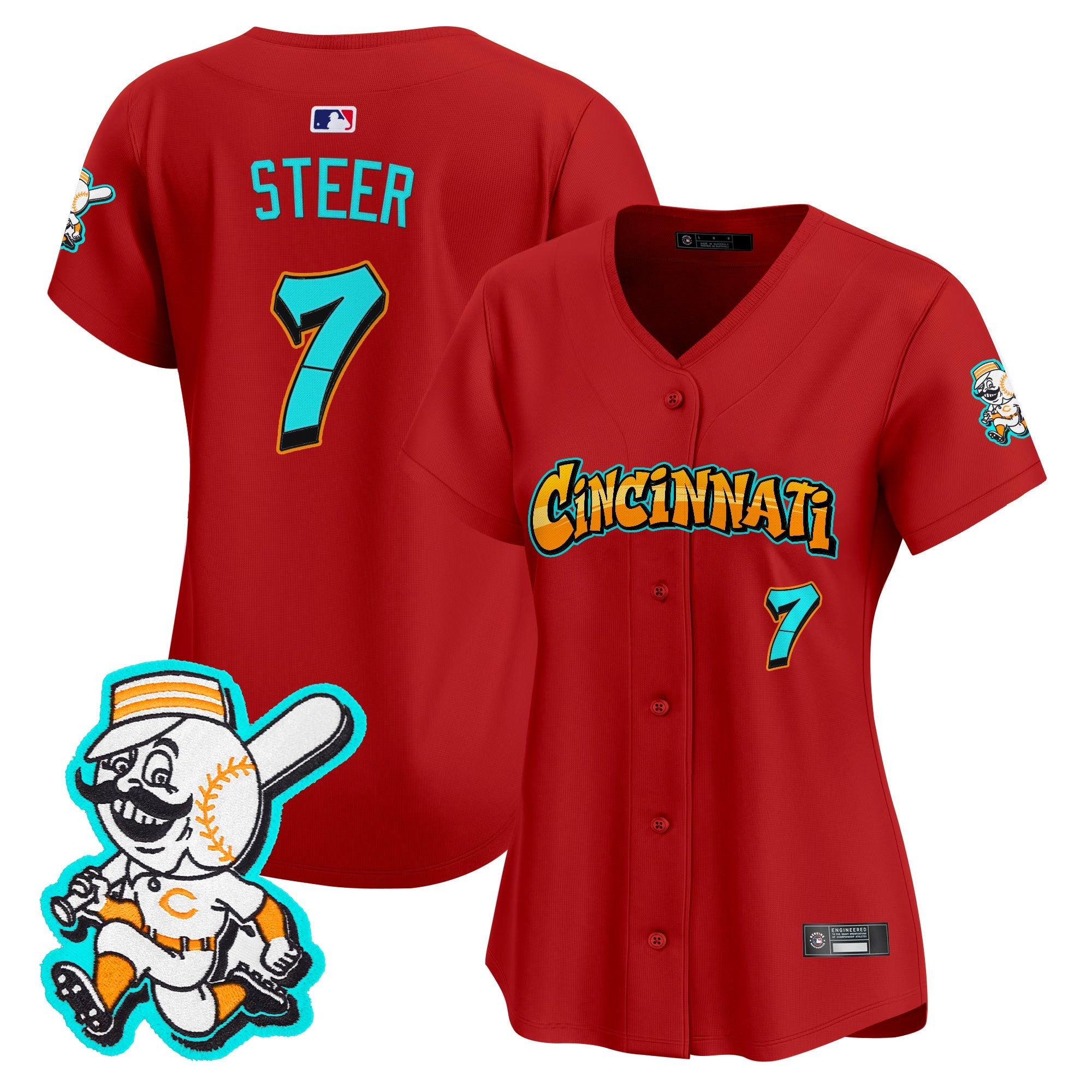 Women’s Cincinnati ‘Graffiti Queen City Edition’ Vapor Premier Limited Jersey