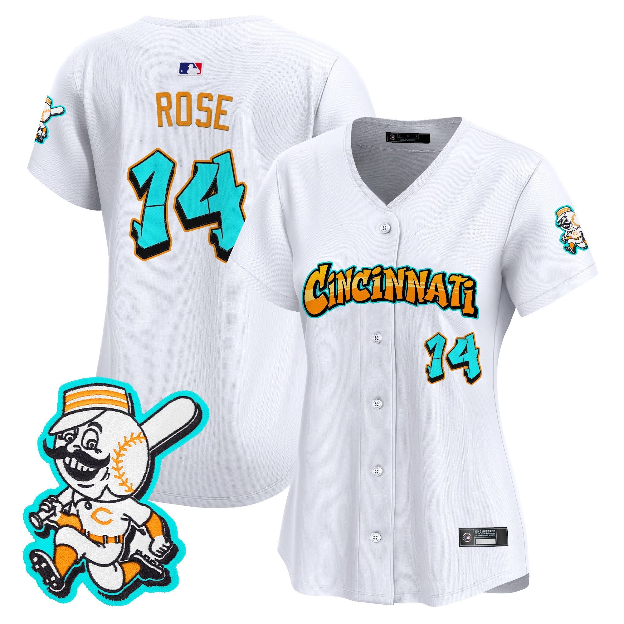 Women’s Cincinnati ‘Graffiti Queen City Edition’ Vapor Premier Limited Jersey
