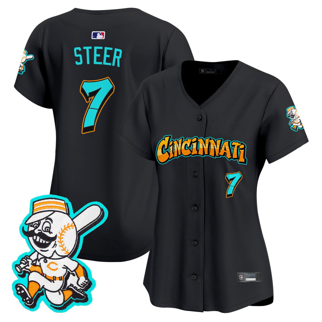 Women’s Cincinnati ‘Graffiti Queen City Edition’ Vapor Premier Limited Jersey