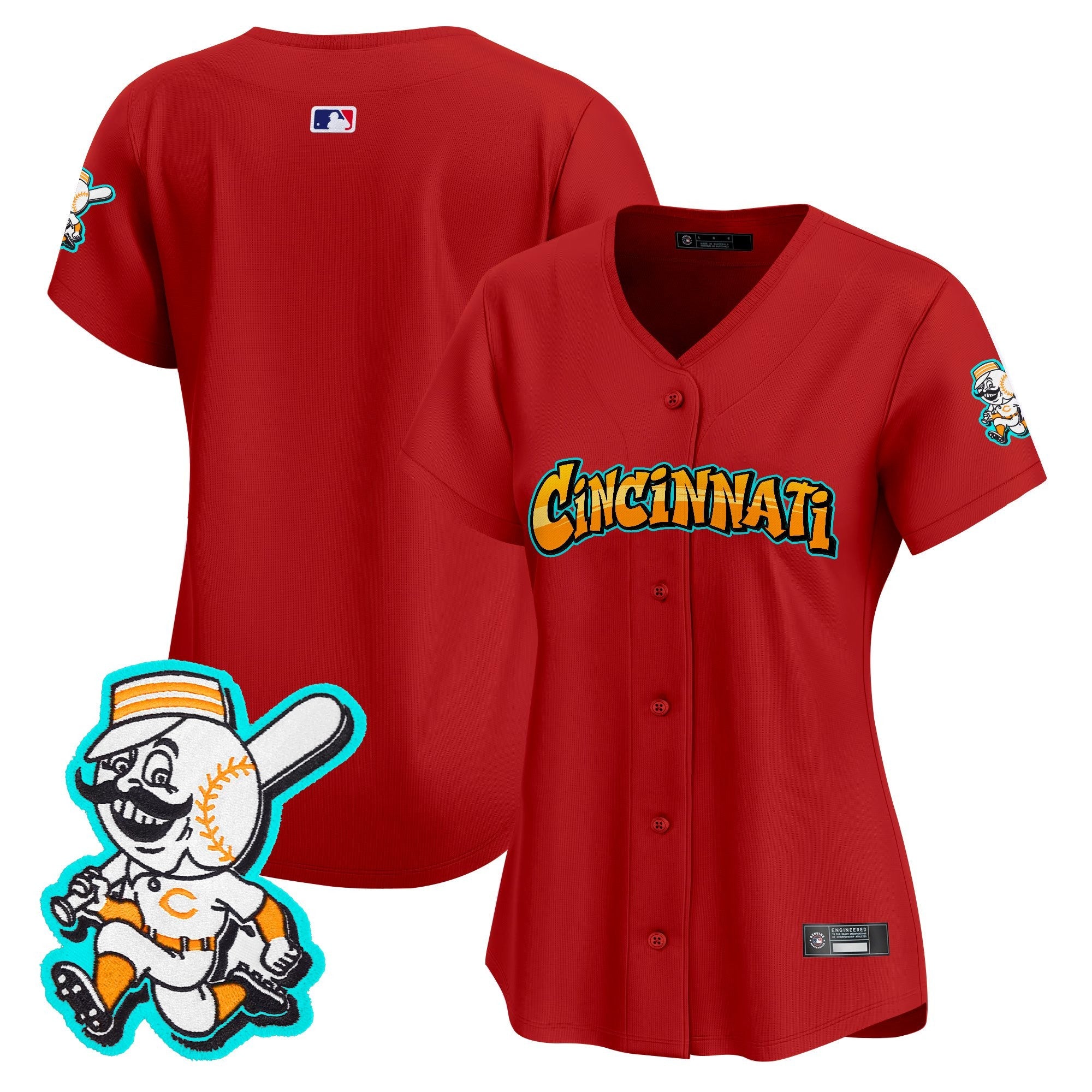 Women’s Cincinnati ‘Graffiti Queen City Edition’ Vapor Premier Limited Jersey