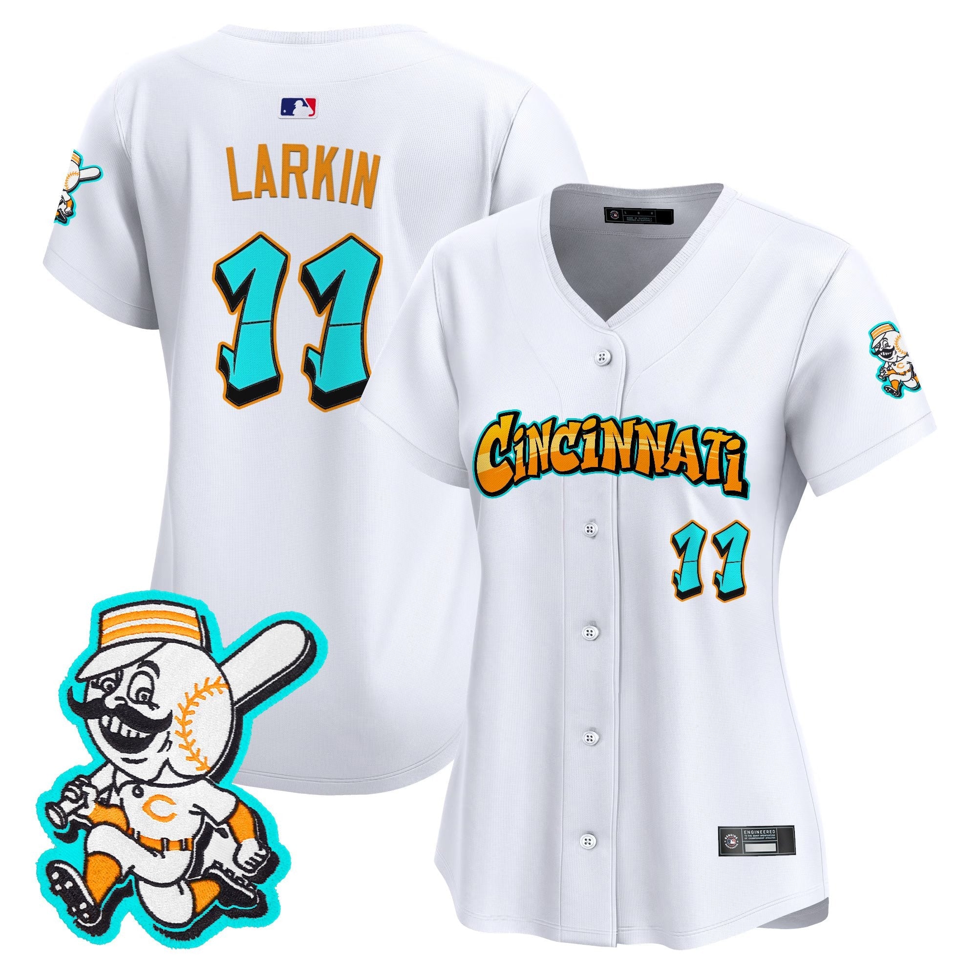 Women’s Cincinnati ‘Graffiti Queen City Edition’ Vapor Premier Limited Jersey