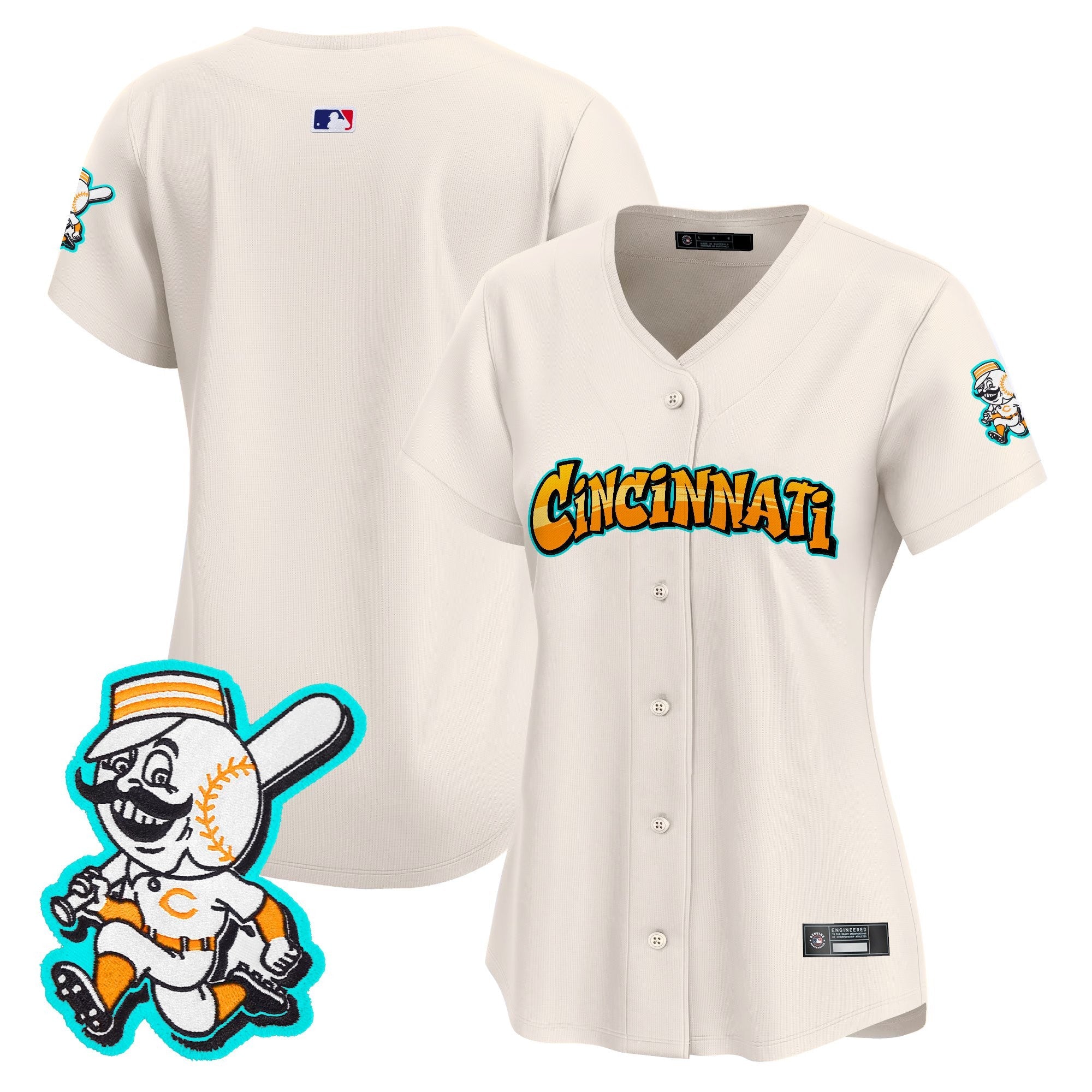 Women’s Cincinnati ‘Graffiti Queen City Edition’ Vapor Premier Limited Jersey