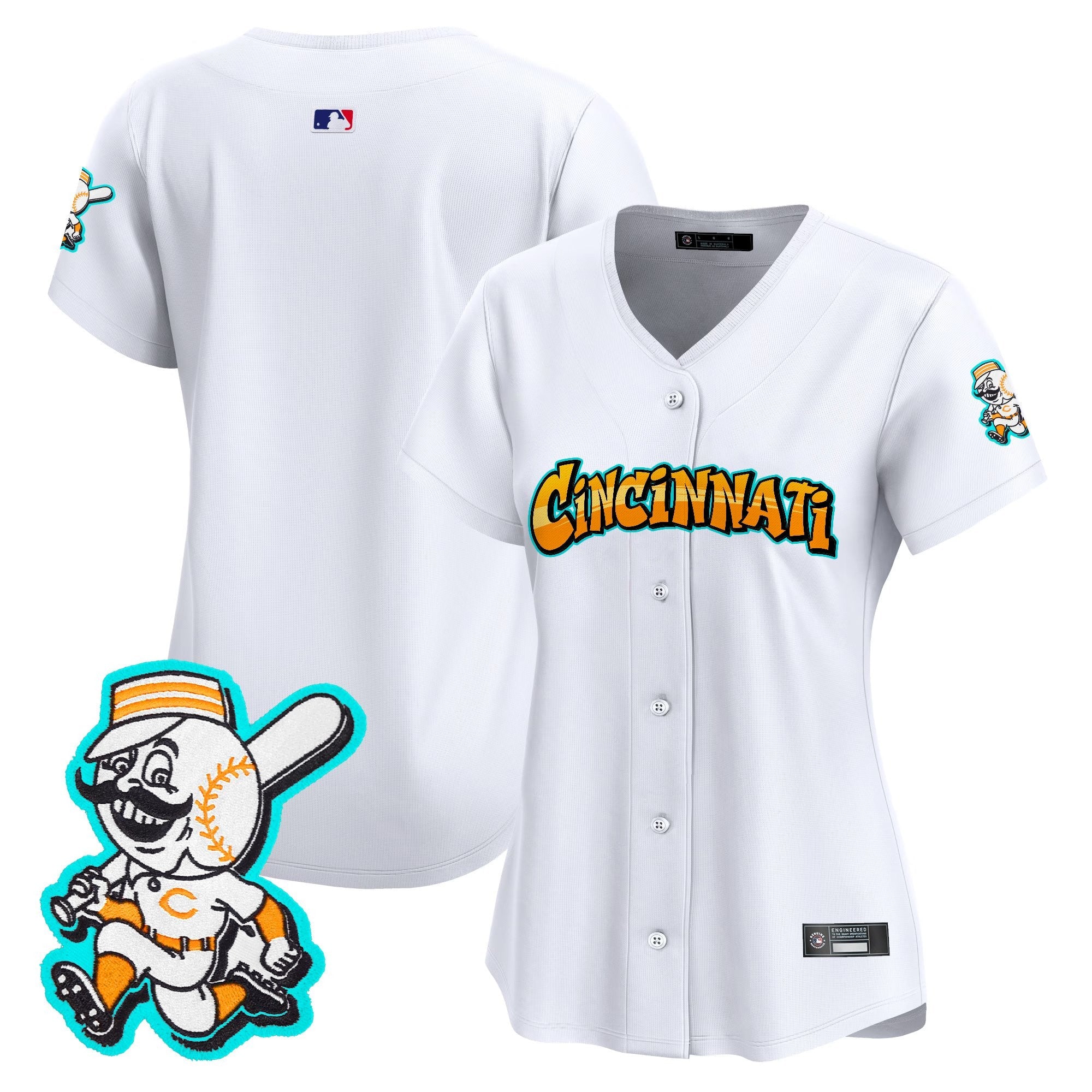 Women’s Cincinnati ‘Graffiti Queen City Edition’ Vapor Premier Limited Jersey