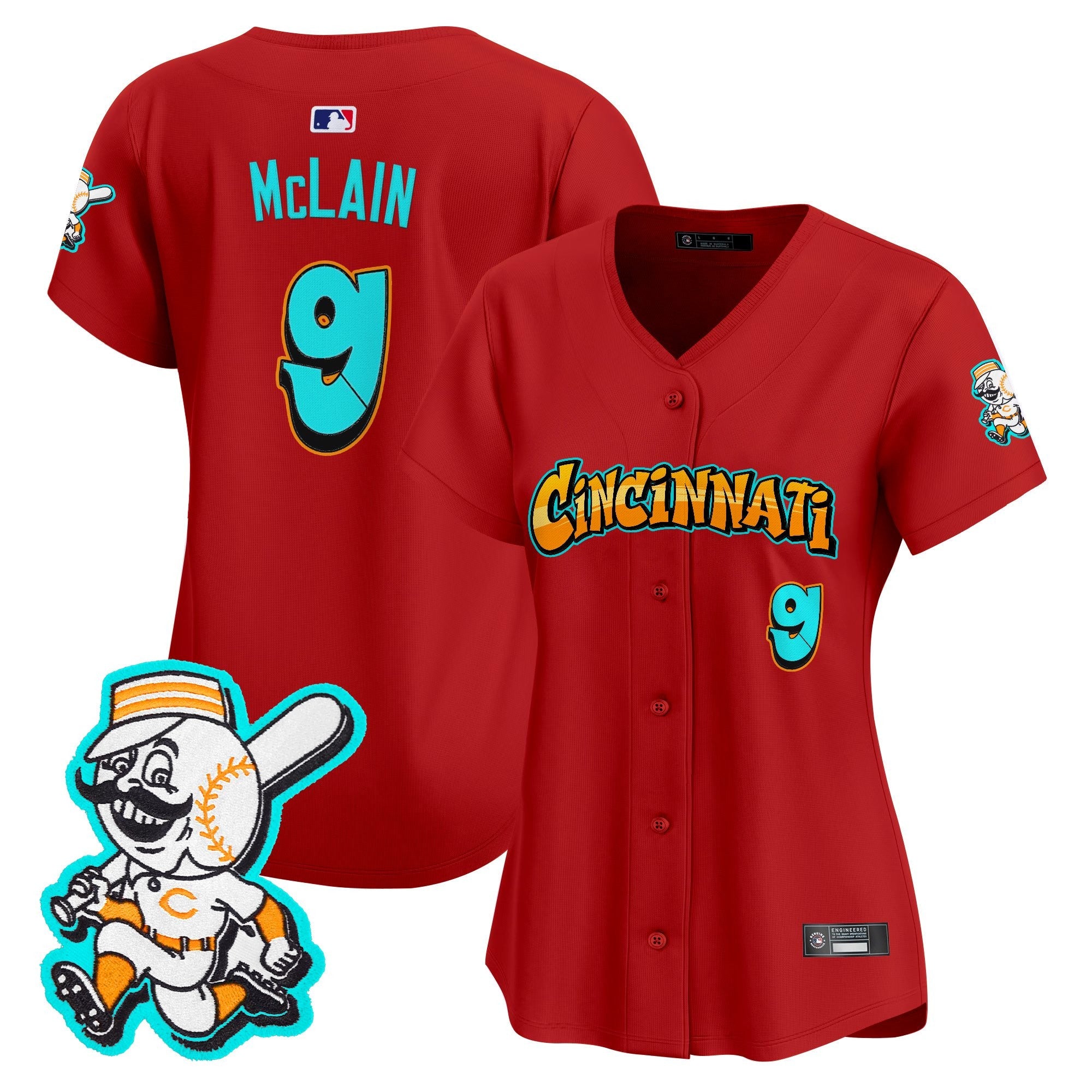 Women’s Cincinnati ‘Graffiti Queen City Edition’ Vapor Premier Limited Jersey