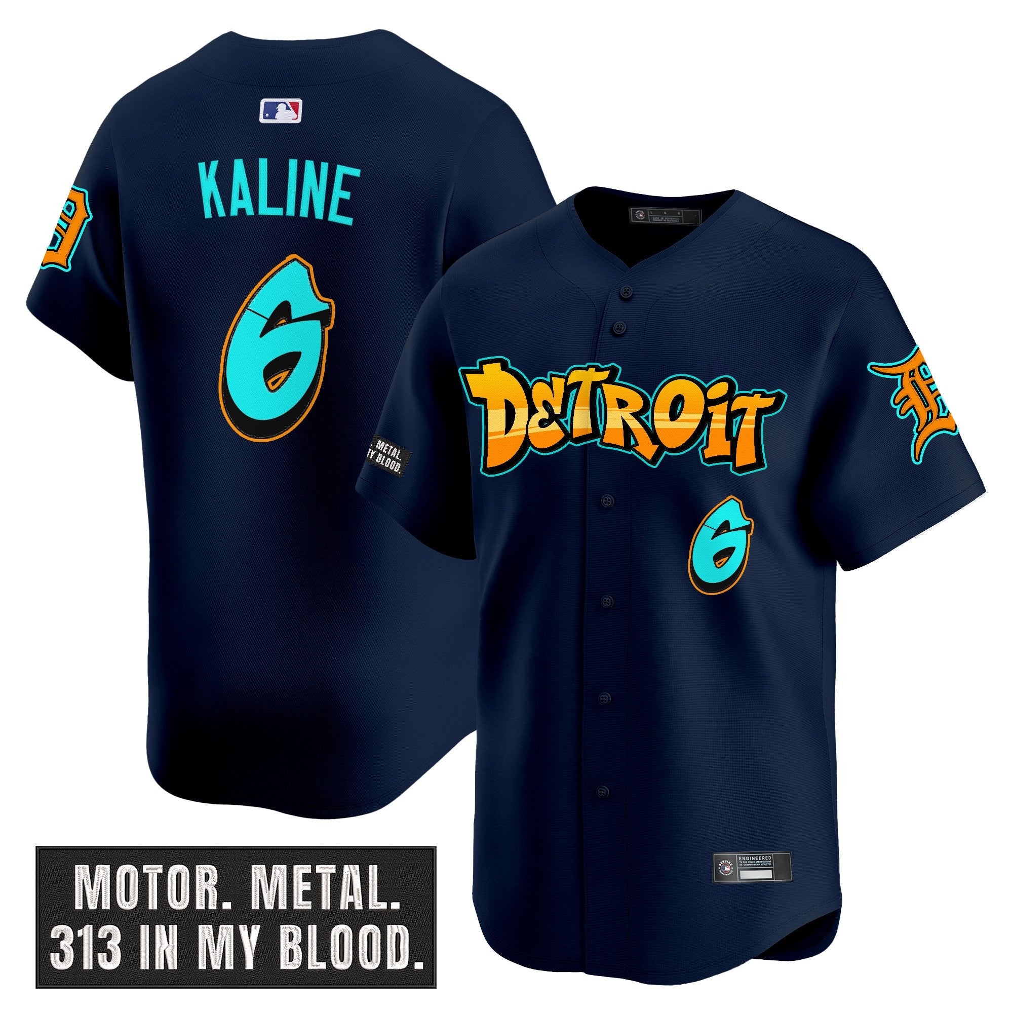 Men’s Detroit ‘Graffiti Motor City Edition’ Vapor Premier Limited Jersey