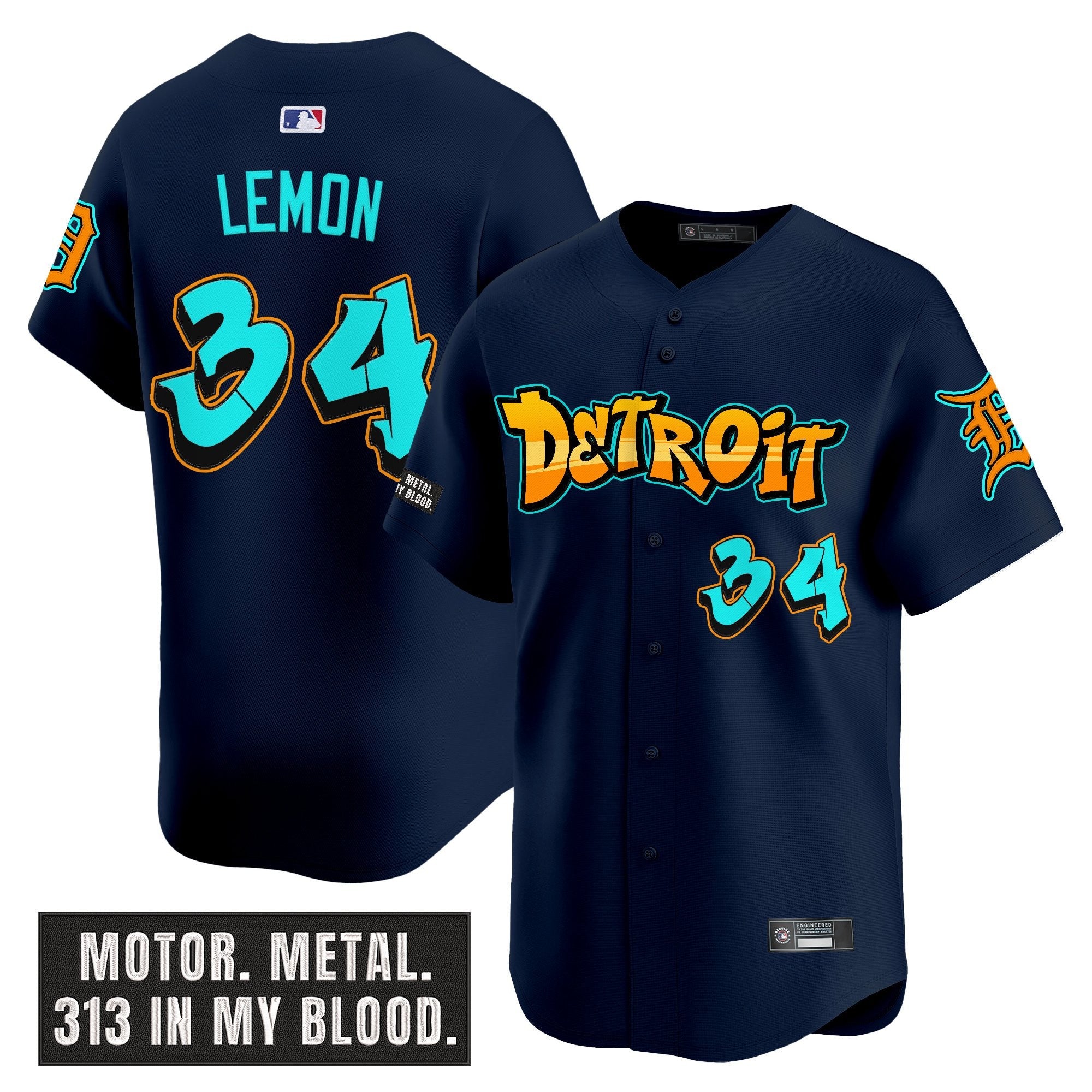 Men’s Detroit ‘Graffiti Motor City Edition’ Vapor Premier Limited Jersey