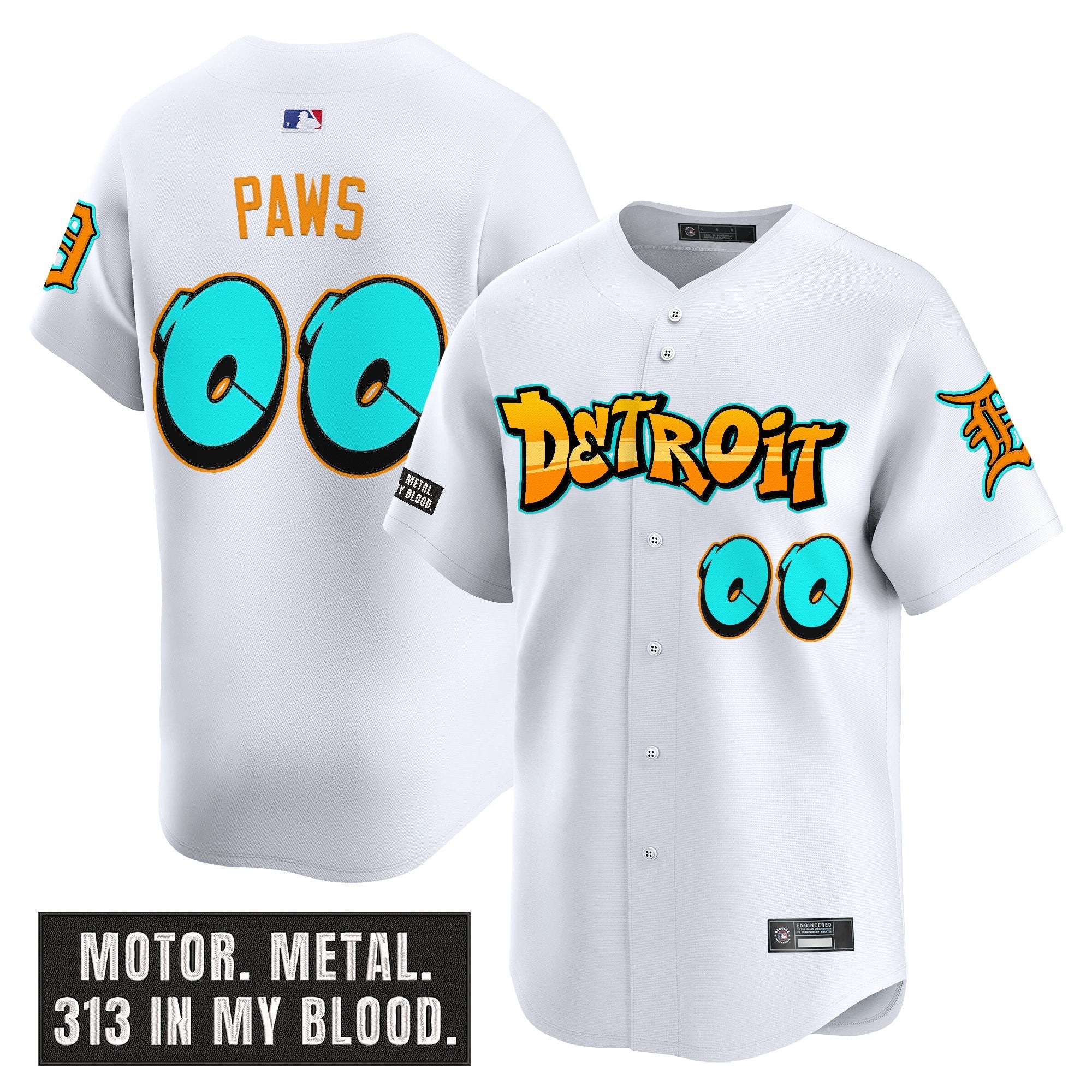 Men’s Detroit ‘Graffiti Motor City Edition’ Vapor Premier Limited Jersey