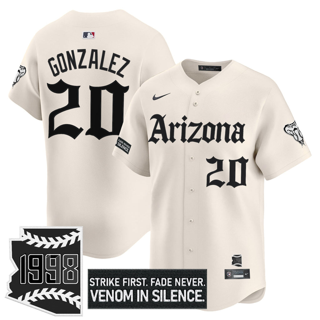 Men’s Arizona ‘Gothic Desert Fang Edition’ Vapor Premier Limited Jersey