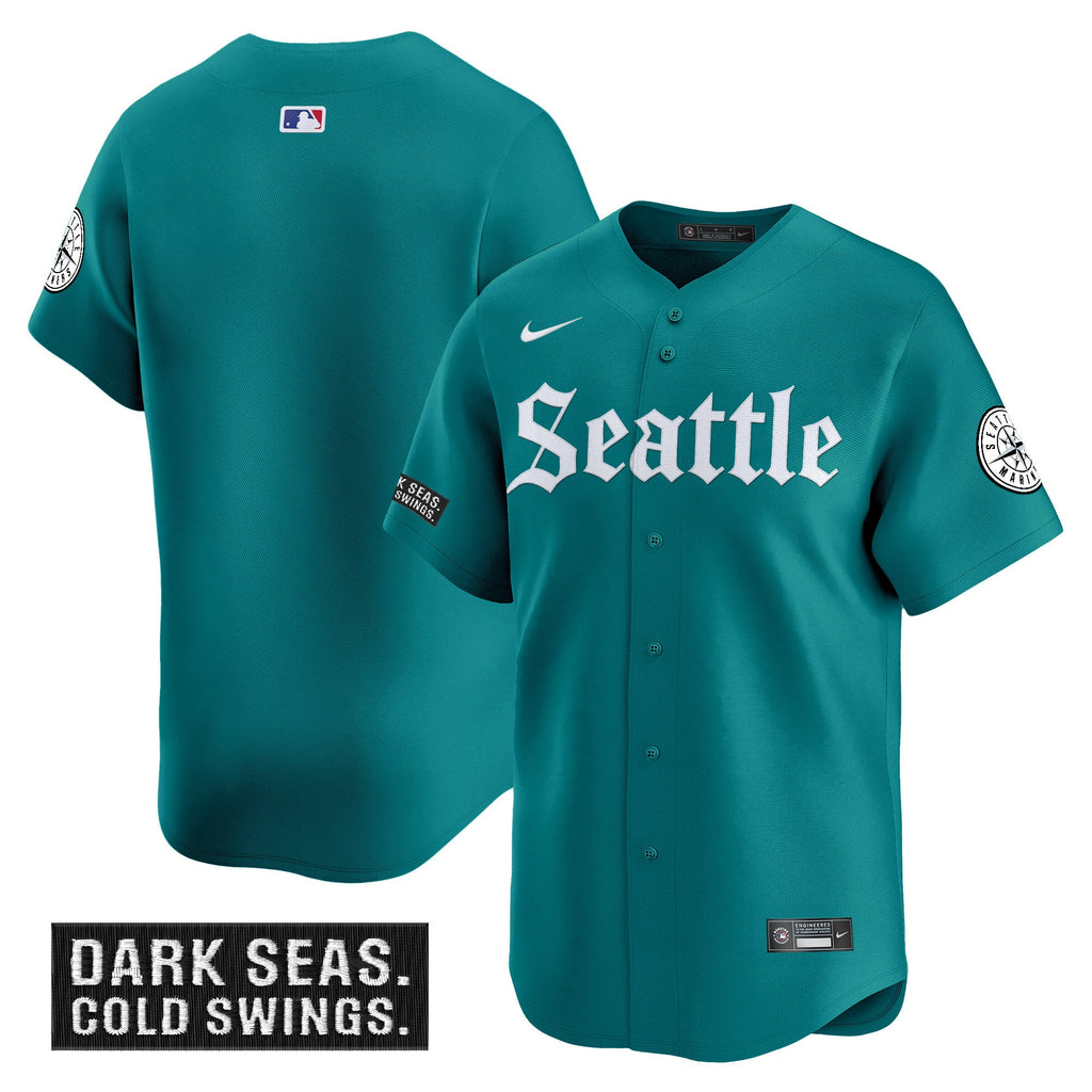 Men’s Seattle ‘Deep Sea Gothic Edition’ Vapor Premier Limited Jersey