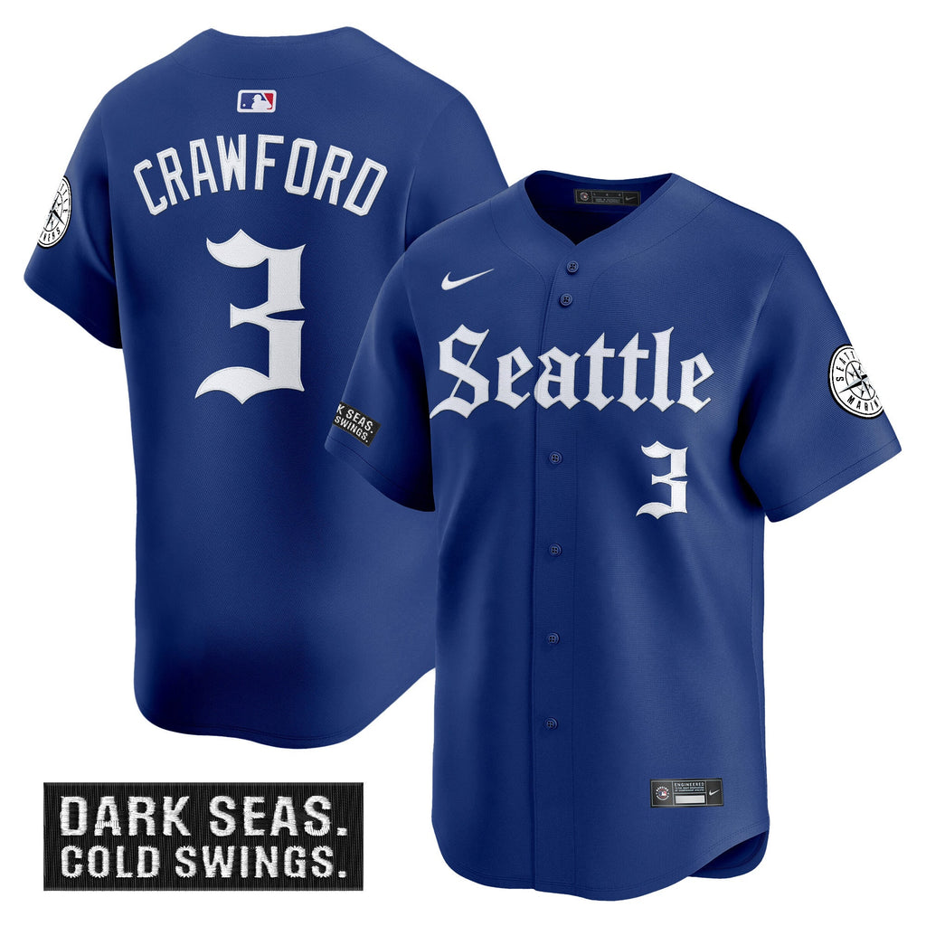Men’s Seattle ‘Deep Sea Gothic Edition’ Vapor Premier Limited Jersey