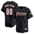 Houston Retro Black Limited Custom Jersey