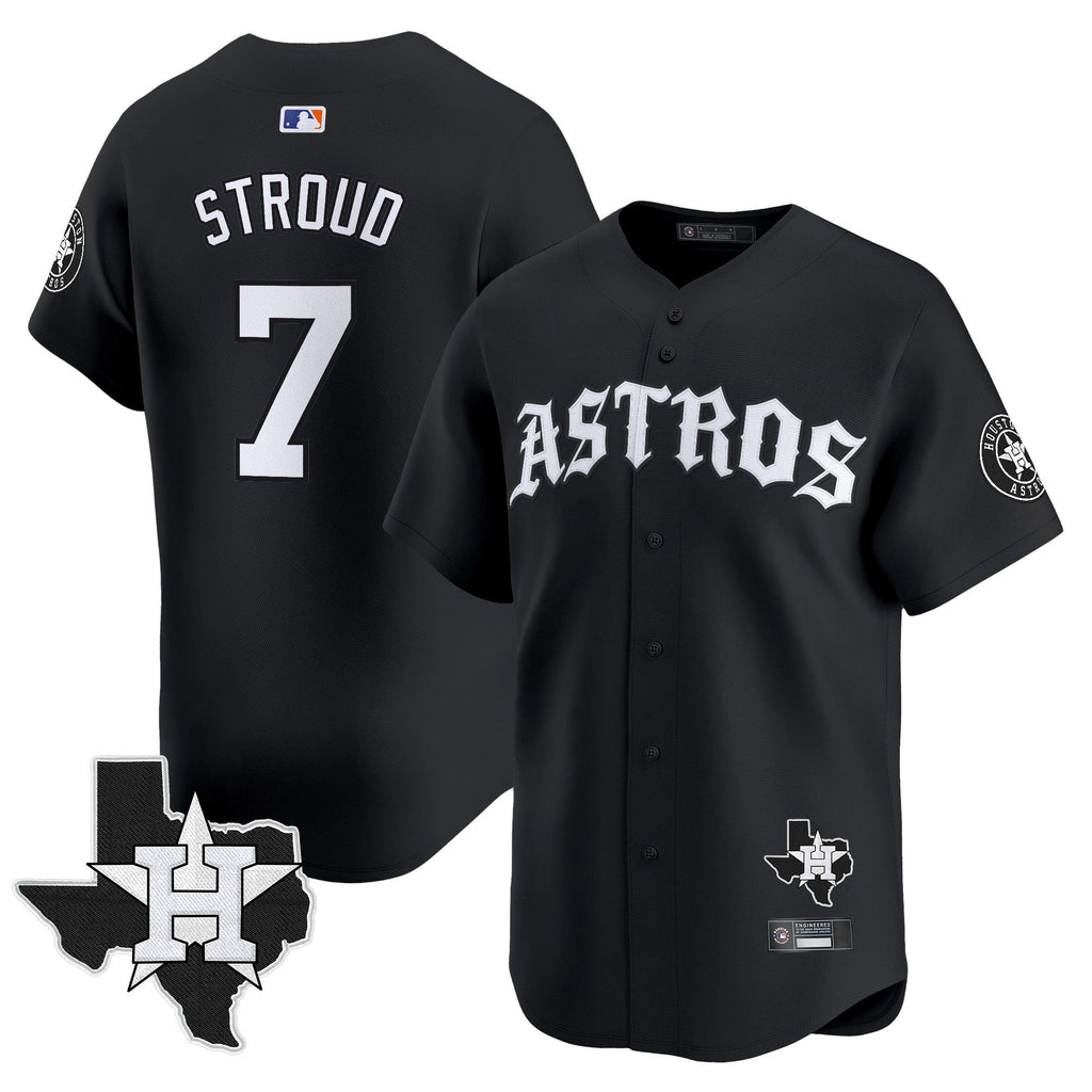 Men’s Houston ‘Old English Edition’ Vapor Premier Limited Jersey